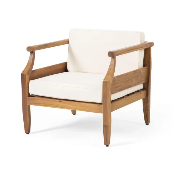 Kursi Tamu Kayu Jati Natural Modern - Image 3