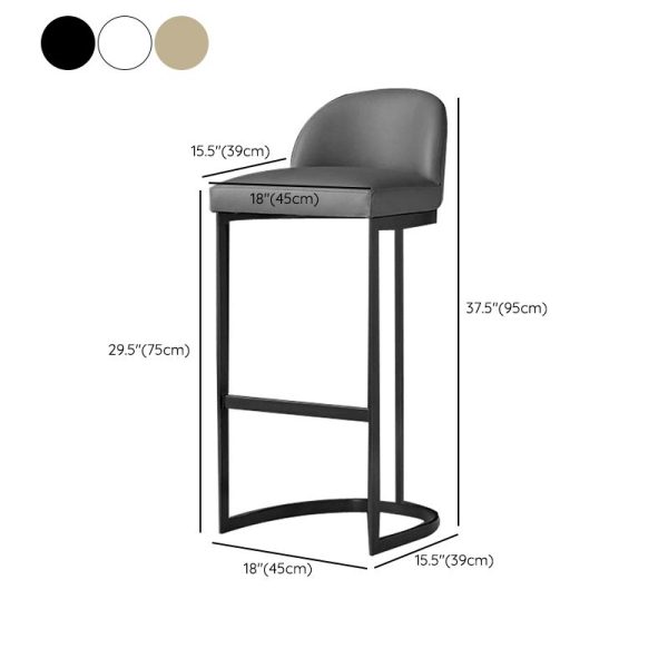Kursi Bar Besi Stool Jok Oscar - Image 3