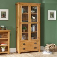 Lemari Hias Ruang Tamu Rustic