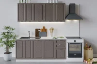 Kitchen Set Lurus Minimalis 180cm