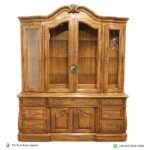 Lemari Pajangan Klasik Kayu Jati