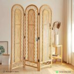 Sketsel / Penyekat Ruangan Kombinasi Rotan