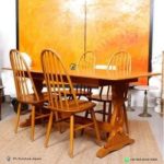 Set Meja Makan Jati Klasik Sobyant