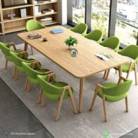 Set Meja Meeting Minimalis