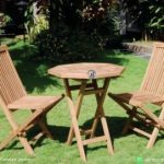 Set Kursi Teras Lipat Kayu Jati