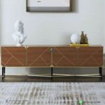 Buffet TV Golden Modern