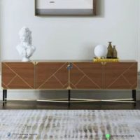 Buffet TV Golden Modern