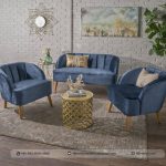 Set Kursi Tamu Retro Jok Kerang