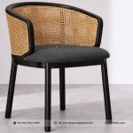 Kursi Cafe Vieantine Rotan Alami
