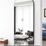 Standing Mirror Lengkung