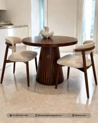 Set Meja Makan Bulat Kyoto