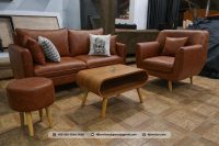 Sofa Tamu Minimalis Chestnut