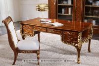Meja Kerja Ukir Klasik