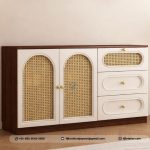 Buffet Rotan Minimalis