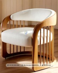 Kursi Santai Minimalis (Scandinavian Lounge Chair)