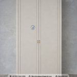 Lemari Pakaian 2 Pintu Duco Putih